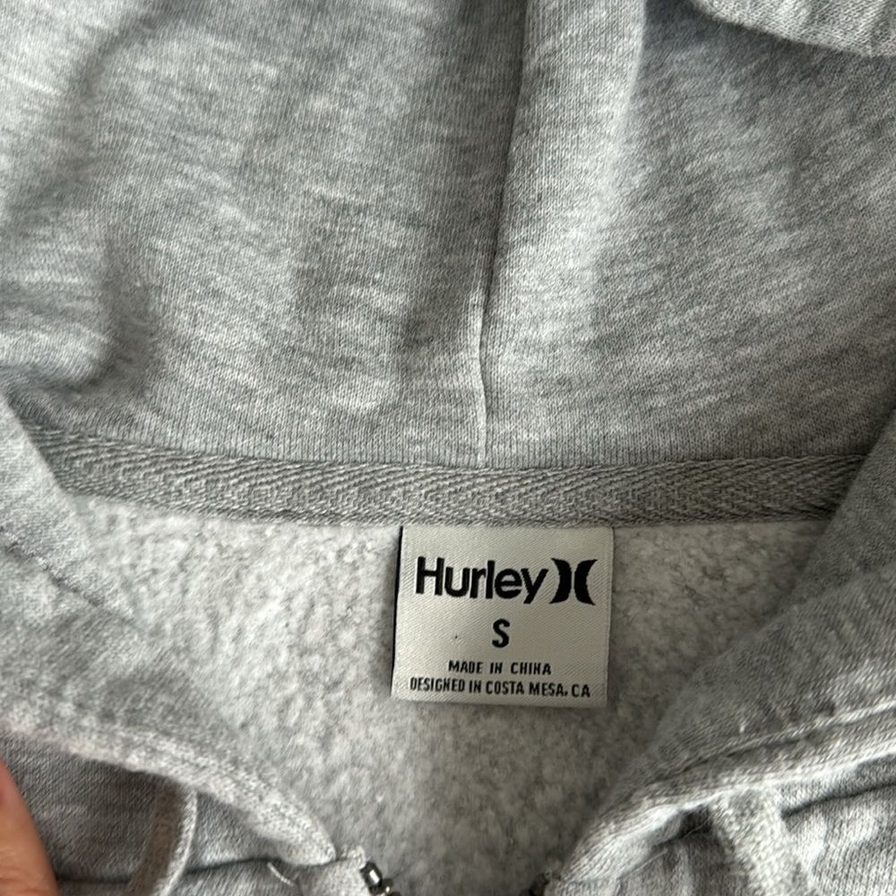 NWOT HURLEY FULL ZIP SOFT HOODIE S - Picture 3 of 5